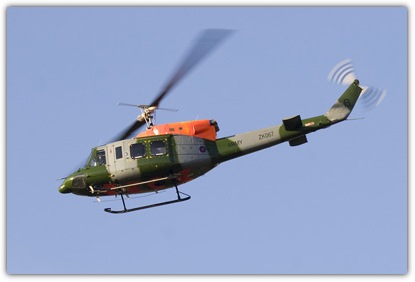 This AAC Bell 212 wears a reasonably prominent serial on the boom